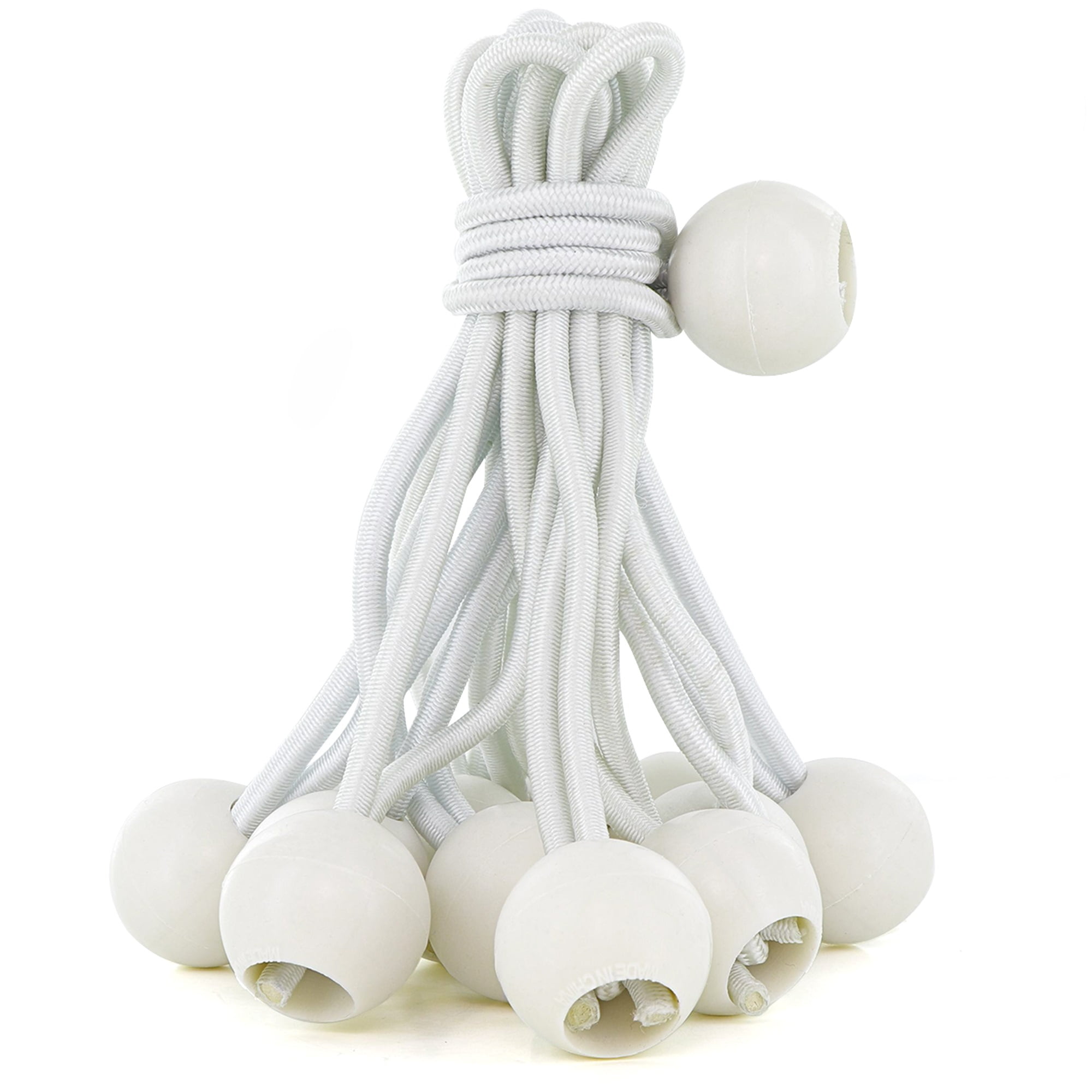 Canopy Tarp Tie Down Cord Elastic String Ball Bungee Ties Fastener