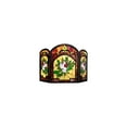 thumbnail image 2 of CHLOE Iggy Tiffany-glass Floral Design 3pcs Folding Fireplace Screen 42" Wide, 2 of 2