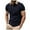 A-Navy552, variant on Bibifish Mens Polo Shirts Plain Solid Short Sleeve Strip Contrast Lapel Collar Solid Black Shirts Summer Leisure Wear Tops