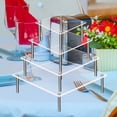 thumbnail image 4 of Acrylic Cake Stand Cupcake Stand Dessert Table Display Set Birthday WeddingParty, 4 of 4