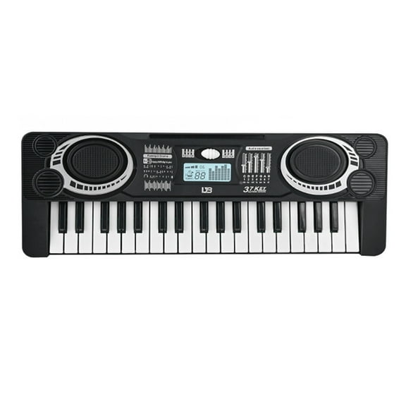 Darzheoy Kids Keyboard Piano 37 Keys Portable Electronic Musical Instrument Multi-Function Music Keyboard Piano for Kids Early Learning Educational Toy Birthday Gifts