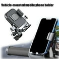 thumbnail image 3 of Yammee Motorcycle Handlebar/Rearview Mirror Mounted Cellphone Cradles Stand for Scooter, 3 of 15