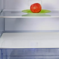 OUNONA Nonslip Refrigerator Spill Liner Silicone Mat for Glass Shelves 1Pcs