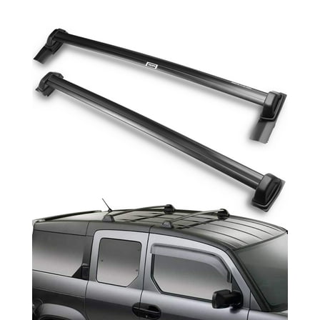 CCIYU Roof Rack Cross Bar Fit for 2003-2011 for Honda Element Sport Utility 4-Door 2.4L Aluminum Car Top Luggage Carrier Rails