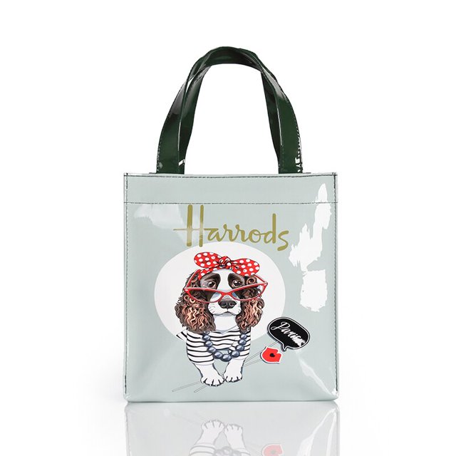 Bolso de mano de gelatina de estilo Simple para mujer, bolsa de compras de flores ecológica, reutilizable, impermeable, de PVC xuanjing unisex