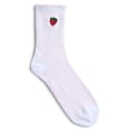thumbnail image 5 of No Boundaries Embroidered Mid Crew Socks, 6-Pack, Women's, Shoe Sizes 4-10, 5 of 8