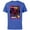 Royal Heather, variant on Marvel Studios X-Men ’97 Magneto Retro Trading Card- Short Sleeve Cotton T-Shirt for Adults - Customized-Athletic Heather
