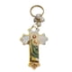 thumbnail image 1 of Pack de 12 llaveros San Judas Tadeo, cruz madera, recuerdos bautizo, primera comunion, 1 of 3