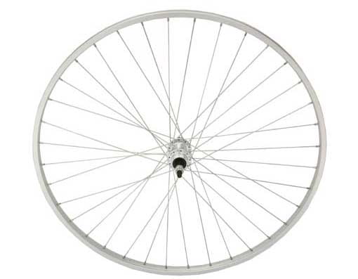 27" x 1 1/4" Free Wheel 14G Sliver. Bicycle wheel, bike wheel, 27" bike wheel, bicycle fixed gear bike - Walmart.com