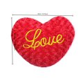 thumbnail image 3 of Opehuo Heart Shaped Pillow,Letter Embroidered Plush Heart Pillow,Heart Shaped Cushion,Huggable Stuffed Love Heart Sofa Cushion,Home Decor Valentines for Living Room,Bedroom,Couple(Red), 3 of 8