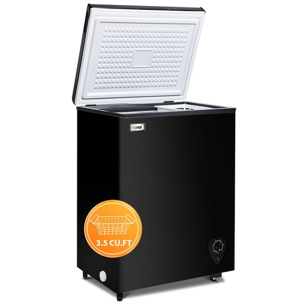 WANAI Chest Freezer 3.5 Cu ft,Small Chest Freezer,Upright Single Door