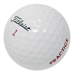 Pre-Owned Titleist Tour Practice Golf Balls Pristine Premium, Mint / AAAAA Condition, 100 Count, by Reload