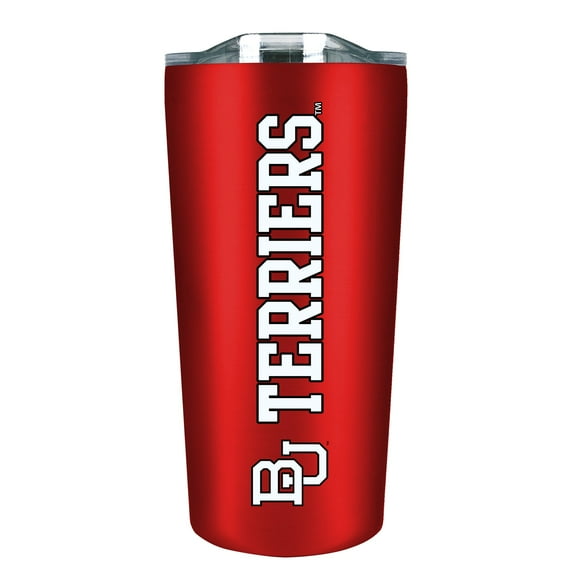 Boston University 18oz. Stainless Steel Soft Touch Tumbler