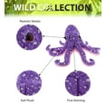 thumbnail image 6 of 12" Plush - Purple Octopus, 6 of 9