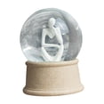 thumbnail image 3 of Estatua de pensador moderno, bola transparente, decoración, adorno, centro de mesa, artesanía abstracta Estilo B, 3 of 9