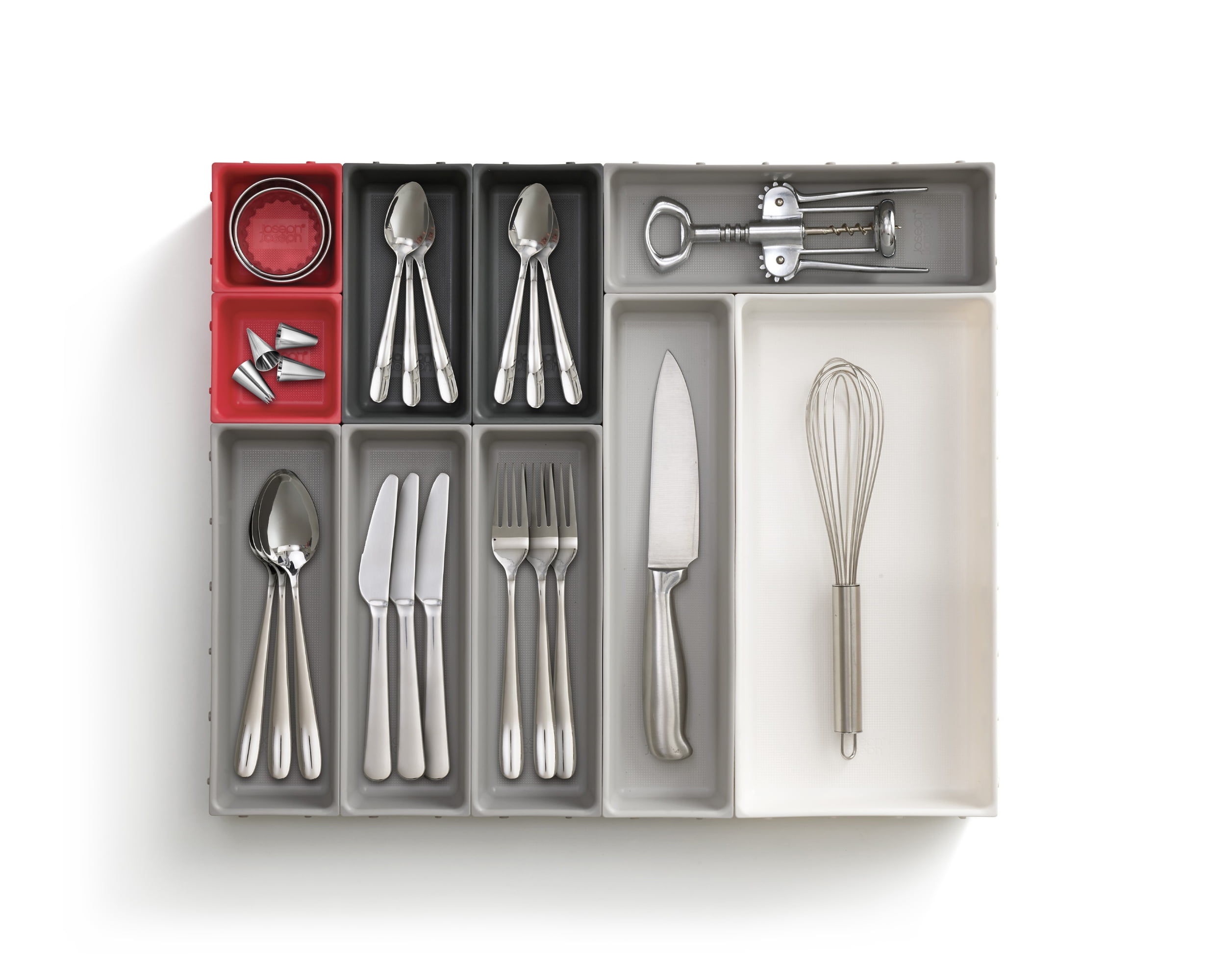 Joseph Joseph Duo 10-piece Customizable Multi-Purpose Drawer Organizer Set