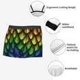 thumbnail image 6 of Kll Dragon Scales Men'S Cotton Boxer Briefs Underwear-Small, 6 of 9