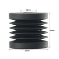 thumbnail image 3 of 4pcs Shock Absorbing Foot Pad Anti-Slip Rubber Feet Compatible with Bambu Lab X1/ X1C/ P1P/ P1S 3D-Printer Upgraded 3D Printer Parts, 3 of 6