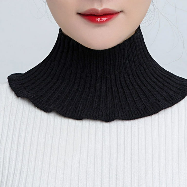 冬の感謝セール Dickey Turtleneck Fake HGYCPP Detachable Top Half Neckwarmer Clothing