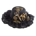 thumbnail image 4 of Moda Steampunk Top Hat Party Punk Gothic Mujeres Hombres Cosplay Pirata Disfraz Favores Funky Novedad Fedoras Photo Props Suministros Headwear Sunnimix sombreros de copa steampunk, 4 of 8