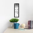 thumbnail image 3 of ArtToFrames 7" x 23" Black Picture Frame, 7x23 inch Black Wood Poster Frame (WOM-5139), 3 of 6