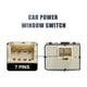 thumbnail image 2 of Interruptor de Ventana Eléctrica Delantera Izquierda Unique Bargains 10387305 para Chevrolet Pontiac, 2 of 8