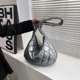 thumbnail image 4 of Bolso Acolchado Algodón Otoño Invierno Bolso Hombro Acolchado para El (gris), 4 of 9