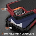 thumbnail image 3 of Funda para iPhone 7p y 8p, doble capa de protección, a prueba de golpes, protección para pantalla y cámara., 3 of 5