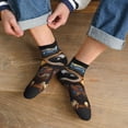thumbnail image 3 of Naloa Quirky Owl With Glasses Ankle Socks for Women Non Slip Socks No Show Socks Classic Low Cut Casual Socks Casual Socks, 3 of 7