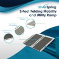 thumbnail image 2 of Silver Spring Mobility and Utility Ramp, 2 Foot Single Fold with Grit Surface, 2 of 8