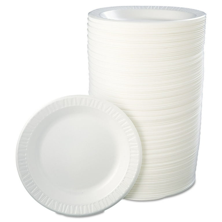 Satinware Part # TH100090 - Satinware 9 In. White Foam Plate (125