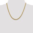 thumbnail image 2 of 14k Yellow Gold 20 Inch 3.7mm Wheat Chain Necklace Pendant Charm Spiga, 2 of 9