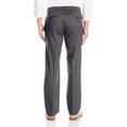 thumbnail image 2 of Haggar Mens Straight Dress Pants Slacks, Grey, 38W x 29L, 2 of 5