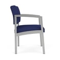 thumbnail image 2 of Pemberly Row Fauteuil d'Appoint Moderne en Tissu, Argent/maison Ouverte, Cobalt, 2 of 5
