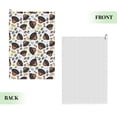 thumbnail image 2 of Easygdp Rottweiler Golf Towel 24x16in for Men and Women with Carabiner Clip for Easy Attachment, 2 of 8