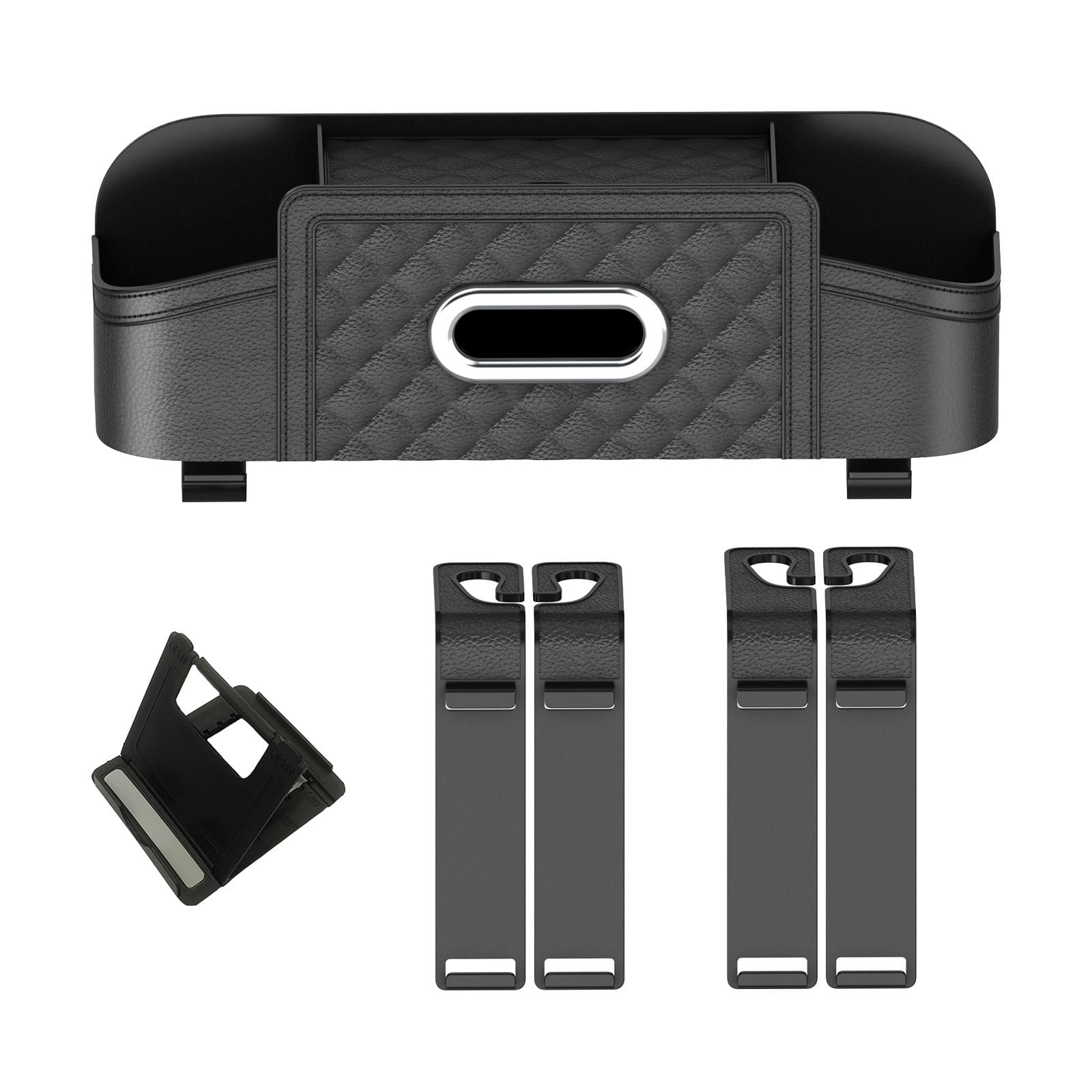 Baoblaze Car Backseat Organizer Storage Box Auto Interior Decoration Drink Cup Holder Black
