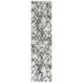 thumbnail image 5 of SAFAVIEH Horizon Milica Abstract Distressed Shag Area Rug, Grey/Ivory, 4' x 6', 5 of 10