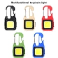 thumbnail image 2 of Billuyoard Mini linterna LED de alto lúmenes, llavero de emergencia, abrebotellas de bolsillo, luz de trabajo ajustable, Camping, escalada Iluminación y accesorios Negro Billuyoard HA074452-01, 2 of 6