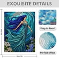 thumbnail image 3 of Diamond Art Kit for Adults, Elegant Blue Fantasy Art Woman Diamond Painting for Adults Beginners, DIY Diamond Art Painting Kits, 5D Diamond Painting Crafts for Home Decor 12x16 Frameless, 3 of 7