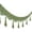 Green, variant on Tassel Fringe Trimming Hanging Ball Trim Braided Ribbon Curtain Fring Trimming Upholstery Drapery 6 Yards