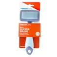 thumbnail image 3 of Vibrant Life Plastic Dog Slicker Grooming Brush with a TPR Grip, 3 of 9