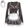 thumbnail image 2 of Intimates Ladies Erotic Lingerie Sexy Temptation Maid Cosplay One-Piece Uniform Set L, 2 of 8