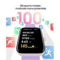 thumbnail image 4 of Reloj inteligente TOOBUR Alexa con pantalla HD integrada IP68 lila para mujer, 4 of 6