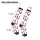 thumbnail image 2 of Fotbe Cherry Blossoms Calcetas Divertidas Estampadas para Hombre y Mujer, Calcetas de Algodón hasta la Rodilla para Caminar, Correr, Enfermería y Embarazo, 2 of 6