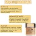 thumbnail image 3 of Crema Con Oro de 24k 50ml GLO24K  Para Noche Con Retinol, 3 of 5
