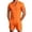 A-Orange14, variant on XIAOCHA Stand Collar Romper for Women Hidden Zipper Front Short Sleeve Casual Short Jumpsuit
