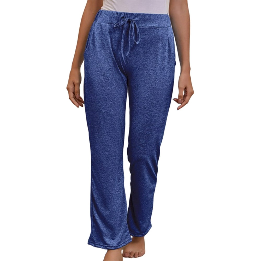 straight leg sweatpants with pockets