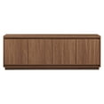 thumbnail image 3 of Presque Rectangular TV Stand for TV's up to 75" in Satin Walnut, 3 of 9