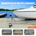 thumbnail image 4 of VEVOR Electric Trailer Dolly, capacidad de remolque de 5000 libras, rueda jockey de remolque de 350 W 12 V con velocidad de movimiento de 22 pies/min, altura de abrazadera ajustable de 12 a 24, 4 of 9