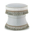 thumbnail image 5 of Brika Home Decorative Ottoman in Icy Blue, 5 of 9